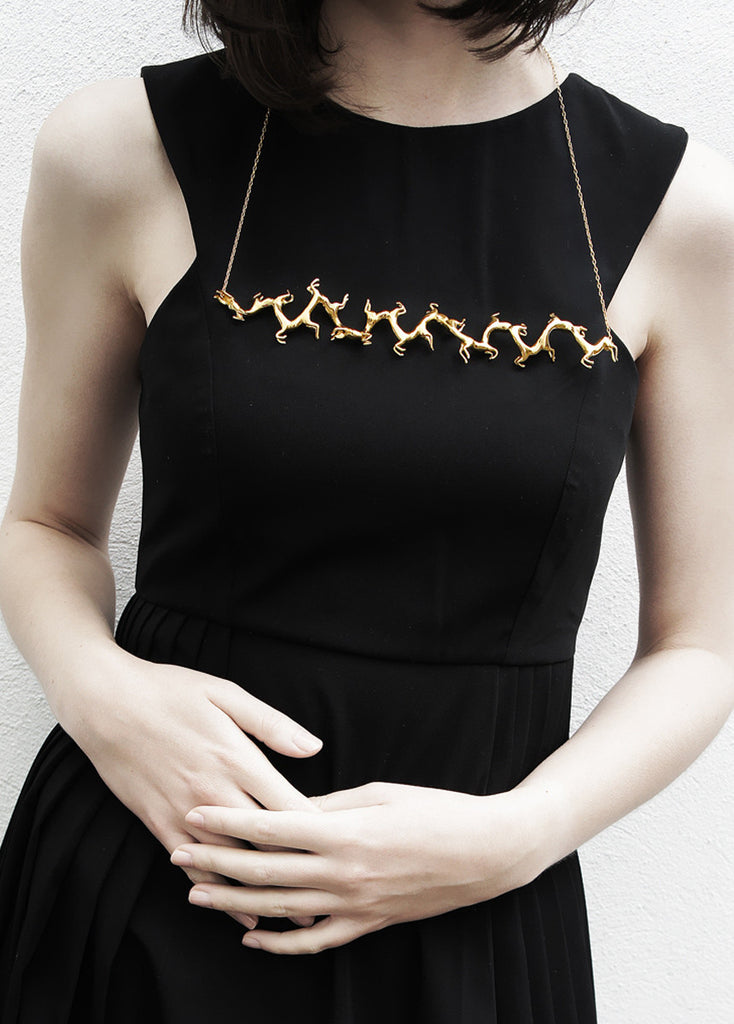 Large Twisted Horses